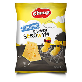 Chrup Chrupki o smaku serowym 125 g