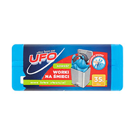 UFO Worki na śmieci z uszami 35 l 30 sztuk