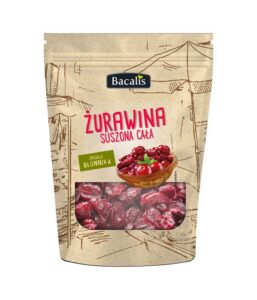 Bacalis Żurawina suszona cała 150 g