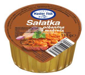 Master Fish sałatka pikantna z makrelą 130g