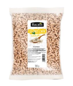 Bacalis Słonecznik łuskany 500 g