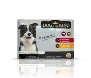 Dog The King Saszetka dla psa 4x100 g