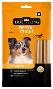 Dog The King Dental Sticks z drobiem 7 szt.