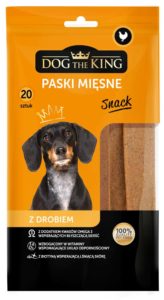 Dog The King Paski mięsne z drobiem 200 g