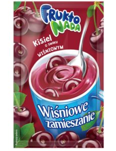 Fruktonada Kisiel instant o smaku wiśniowym Wiśniowe zamieszanie 30 g