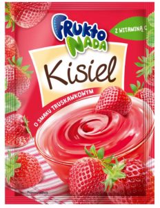 Fruktonada Kisiel o smaku truskawkowym 38 g