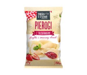 Go tove Pierogi z truskawkami 750 g