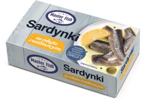 Master Fish Sardynki w oleju roślinnym 125 g