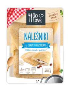 Go tove Naleśniki z serem i rodzynkami 400 g