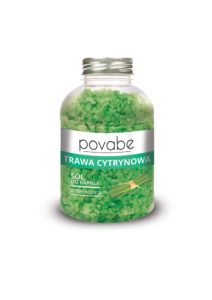 Povabe Sól do kąpieli trawa cytrynowa 600 g