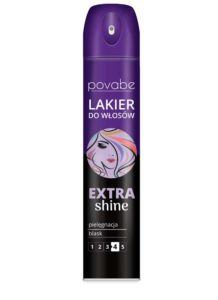 Povabe Lakier do włosów Extra shine 400 ml