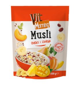 Vit Morning Musli 50% owoce i ziarna 500 g