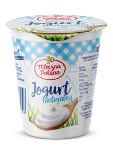 Mleczna Polana Jogurt naturalny 400 g