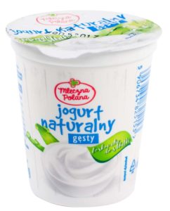 Mleczna Polana Jogurt naturalny gęsty 3% 200 g