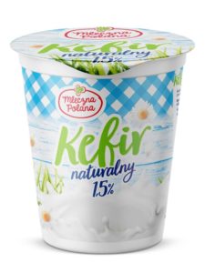 Mleczna Polana Kefir naturalny 400 g