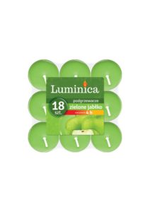 Luminica Podgrzewacze zapachowe zielone jabłko 18 szt