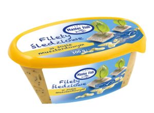 Master Fish Filety śledziowe w sosie musztardowym 300 g