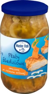 Master Fish Płaty śledziowe smażone w zalewie octowej 800 g