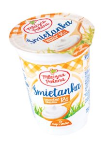 Mleczna Polana Śmietana 18% 200 g