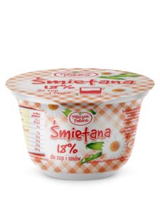 Mleczna Polana Śmietana 18% 200 g