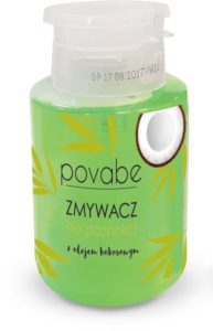 Povabe Zmywacz do paznokci z olejem kokosowym 150 ml