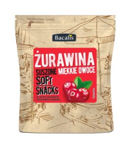 Bacalis Żurawina suszone Soft 150g